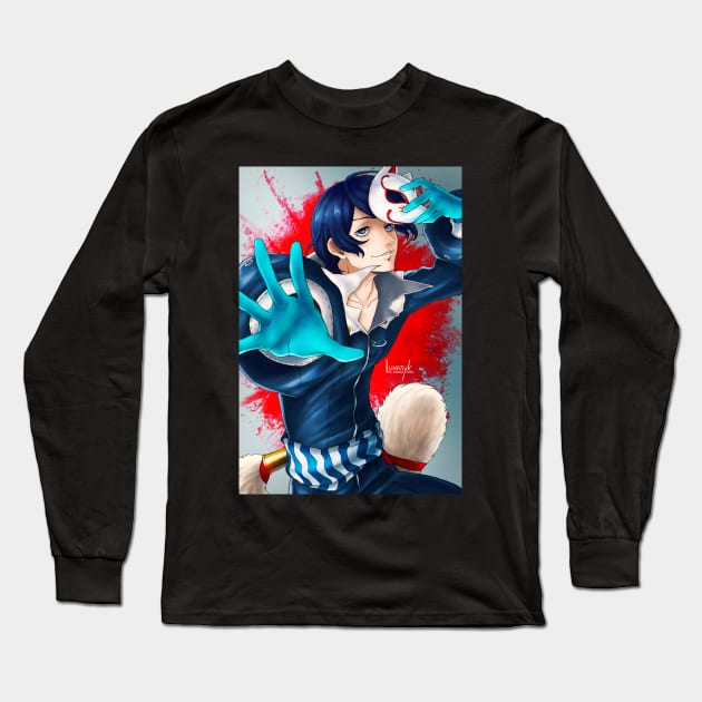 Yusuke Kitagawa Long Sleeve T-Shirt by Lunatyk